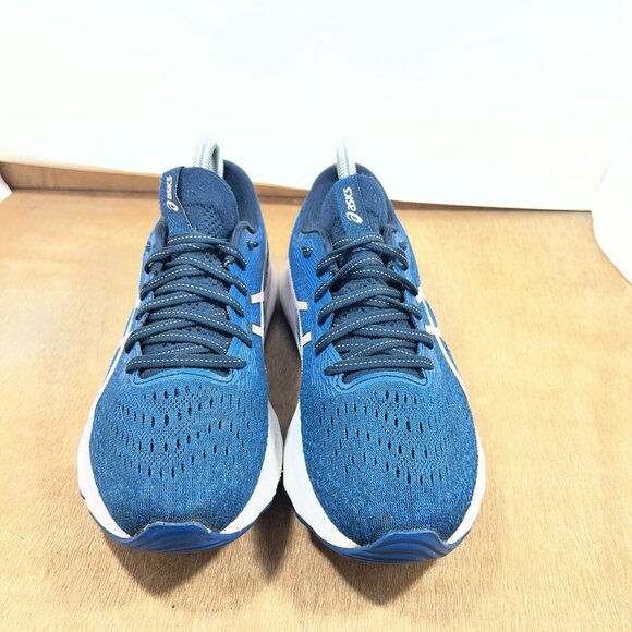 ASICS Gel-Nimbus 24 Women’s 8 Blue Pink Running Shoes Athletic Sneakers Casual - Picture 2 of 9